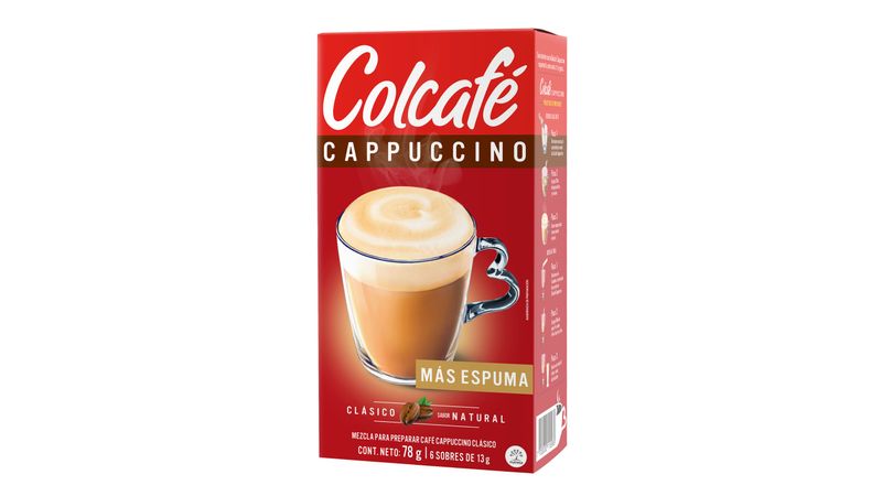 Comprar NESCAFÉ Cappuccino Vainilla Caja 6 Sobres de 25g