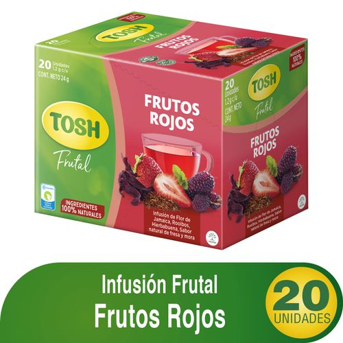 Infusión Tosh Frutos Rojos -24 g