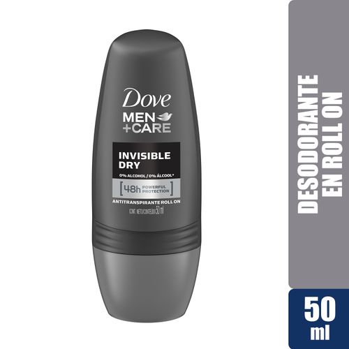 Desodorante Dove Men+Care Invisible Dry Roll On - 50ml