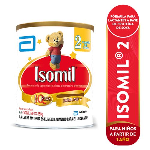 Fórmula Infantil Isomil® 2, A Partir De 1 Año - 850g