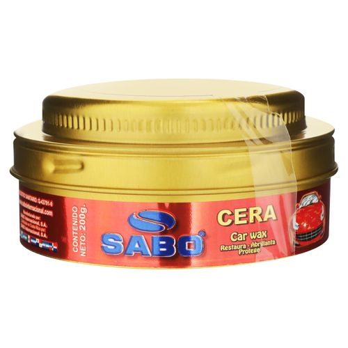 Cera Sabo para carro cremosa - 200 g