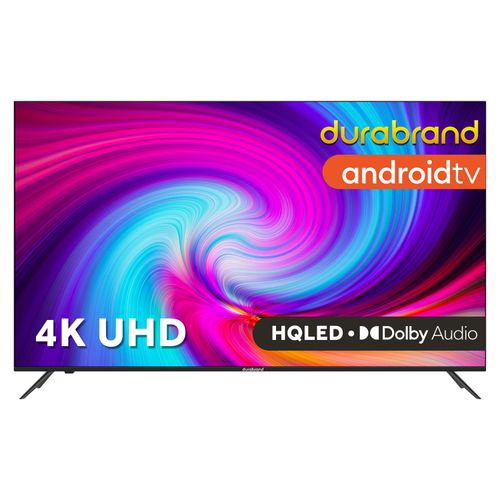 Pantalla Durabrand 65 Pulgadas HQLED Android TV. Modelo EHQ65MDUA