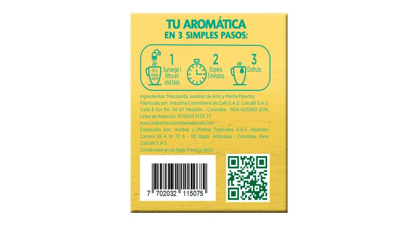 Comprar Infusión Marca Tosh Aromáticas Sabor Manzanilla, Anis Y Menta -  440g, Walmart Costa Rica - Maxi Palí