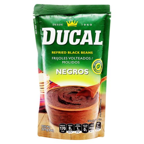 Frijol Ducal molido negro doypack - 227 g