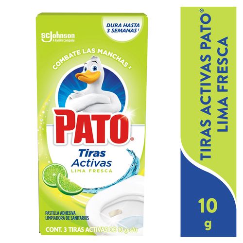 Limpiador Pato para Inodoro Discos Activos Cítrico Repuesto 36ml 