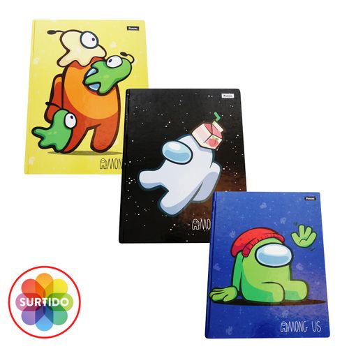 Cuaderno Foroni Td Cosido Among Us 100H