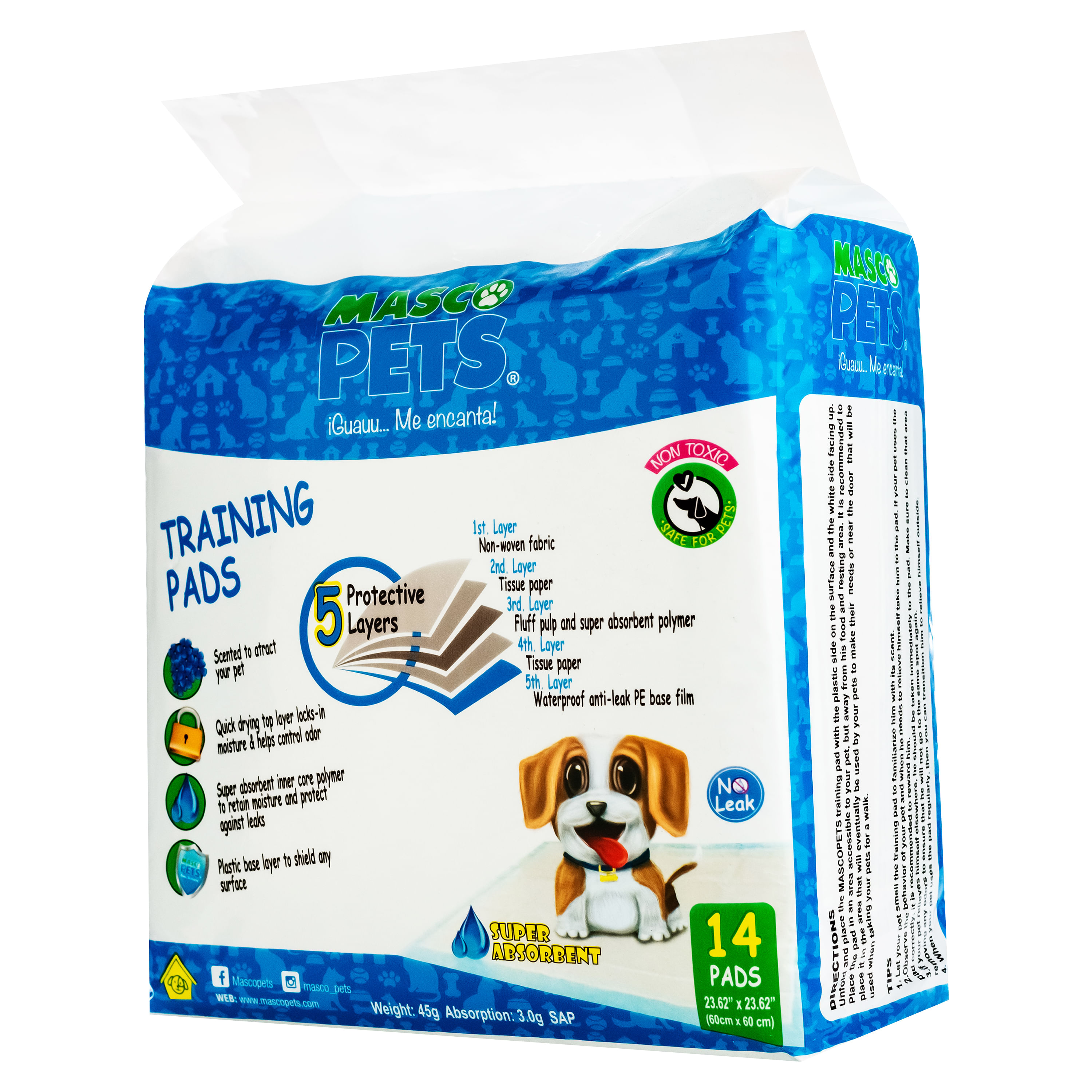 Empapadores Absorbentes de entrenamiento perro 60x90 (50 ud) Record -  XICANIN - Tiendas online para mascotas. Productos para mascotas