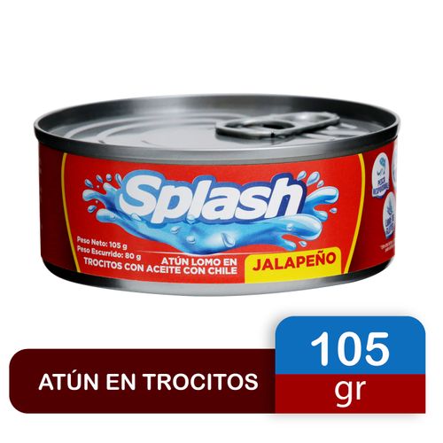 Atún Splash en trocitos con aceite jalapeño - 105 g