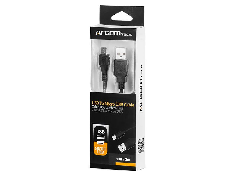 Cable-De-Carga-Argom-USB-2-0-A-Micro-USB-3-m-4-73648