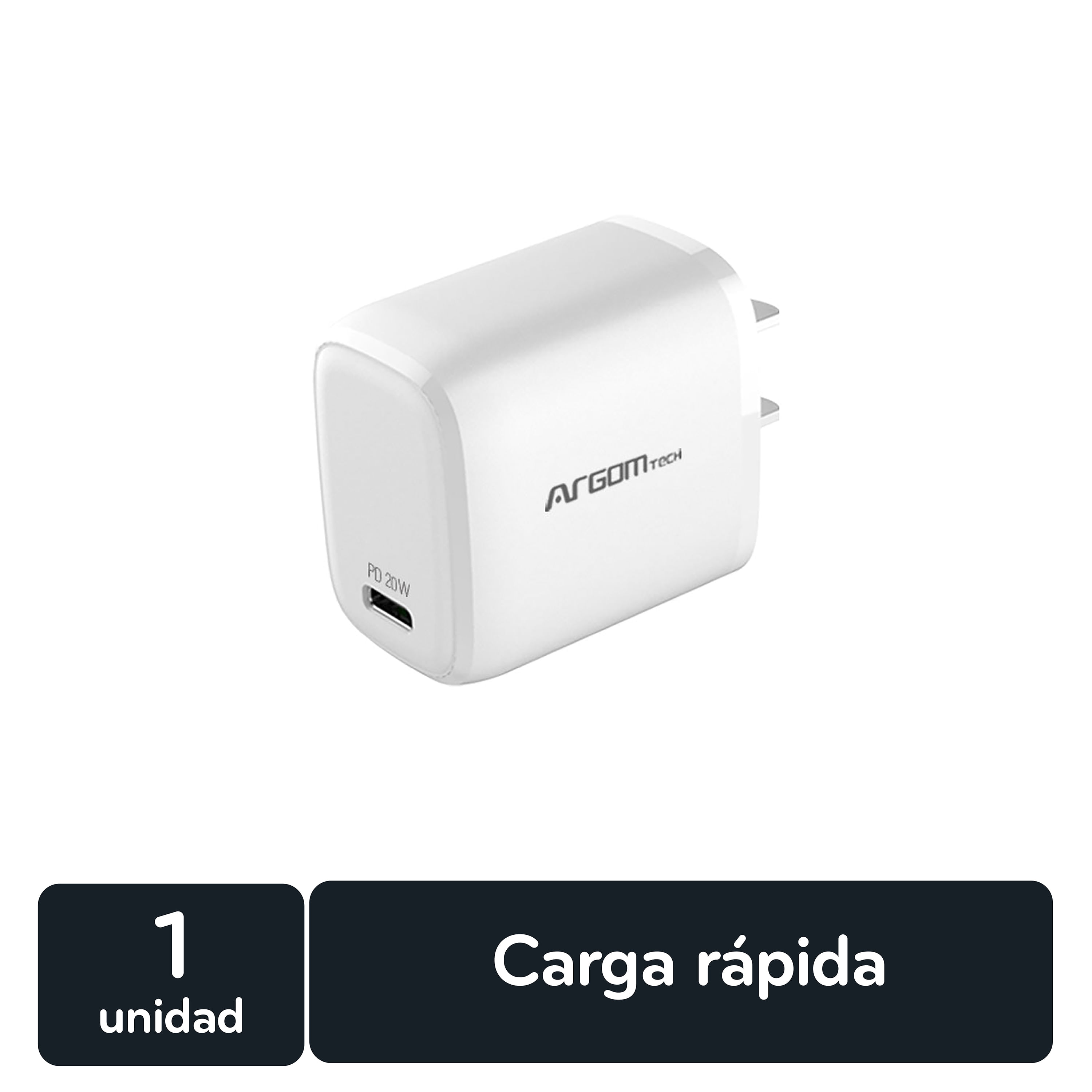 Cubo Cargador 20w Para Iphone Carga Rapida - Promart