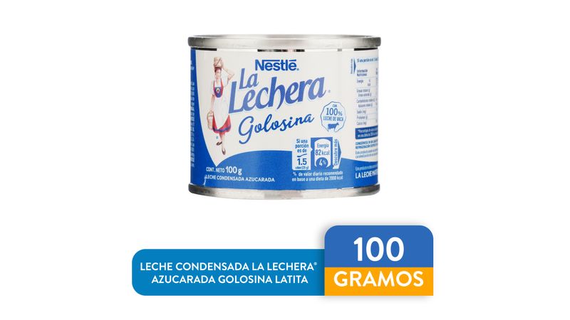 Comprar Leche Condensada Nestle La Lechera Azucarada Golosina Lata 100gr |  Walmart Costa Rica - Maxi Palí | Compra en línea
