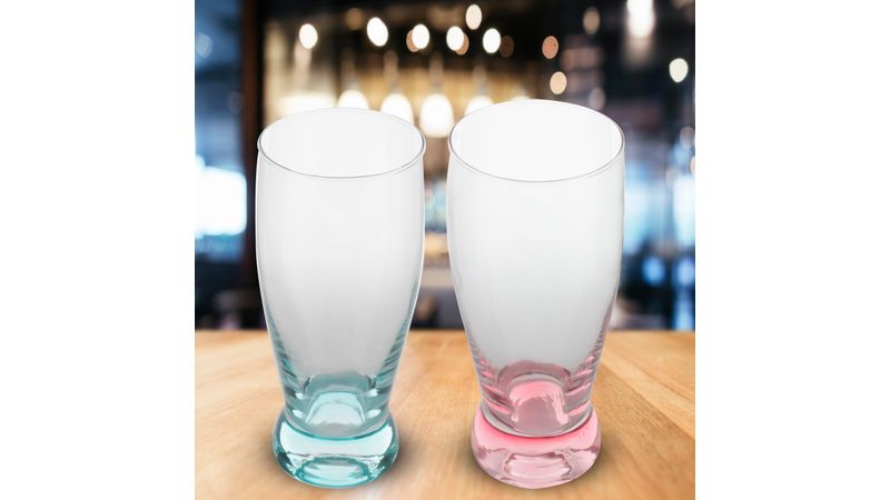 Comprar Set De 12 Vasos Mainstays Vidrio 300Ml Y 270Ml