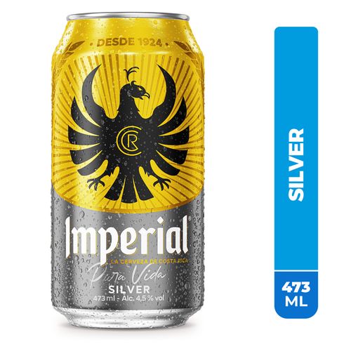 Cerveza Imperial Silver Lata- 473ml