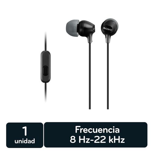 Audífono Sony Intrauditivo Con Micrófono MDR-EX15AP
