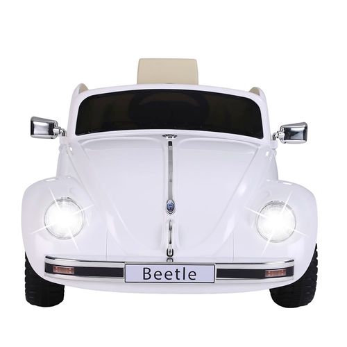 Montable eléctrico Volkswagen, blanco de 6V con control remoto