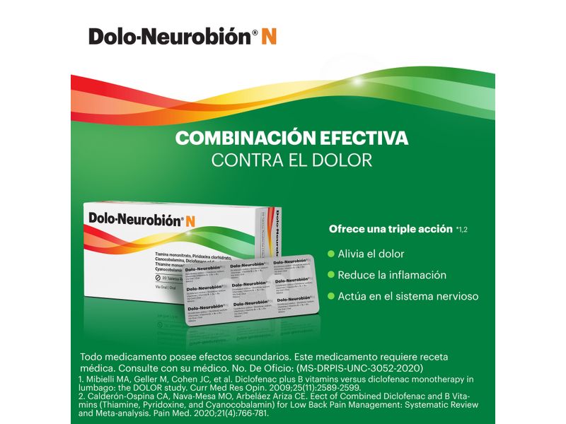 Comprar Tabletas Recubiertas Dolo Neurobión N Precio Indicado Por