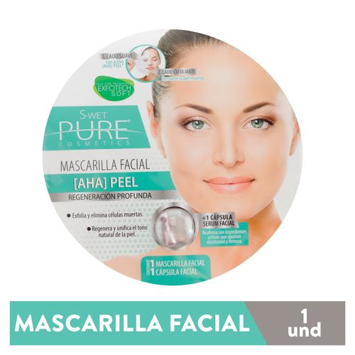 Mascarilla Swet Pure Aha Peel Con Cápsula unidad