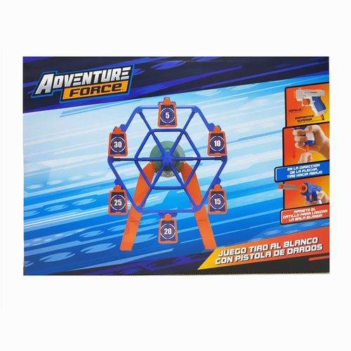 Juego de tiro al blanco Adventure Force HOVERTING TARGET SHOOTING GAME WITH 1 GUN AND 6 DARTS