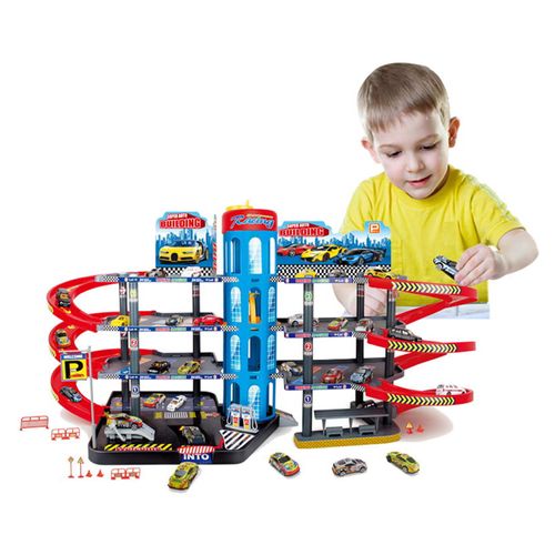 Garaje Adventure Force,con 6 vehículos. Modelo: 220009