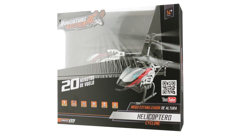 Helicoptero a cheap control remoto tottus