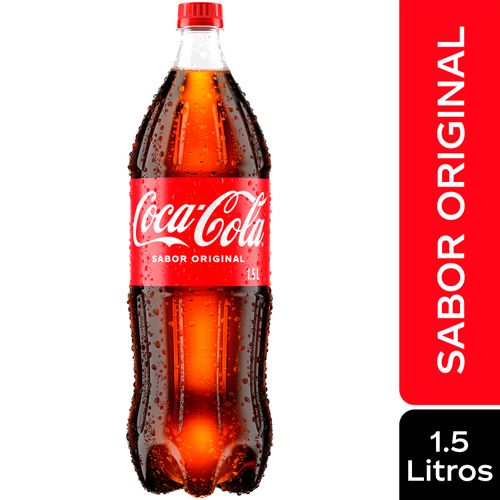 Gaseosa Coca Cola Regular - 1.5L