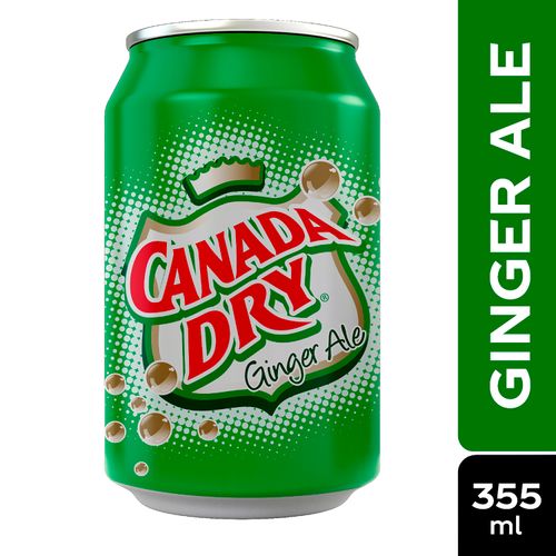 Gaseosa Canada Dry Ginger Ale Regular Lata - 354 ml