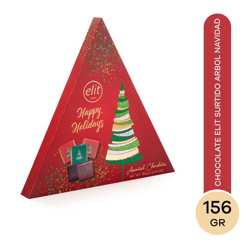 Chocolate Elit Surtido Árbol De Navidad - 156g