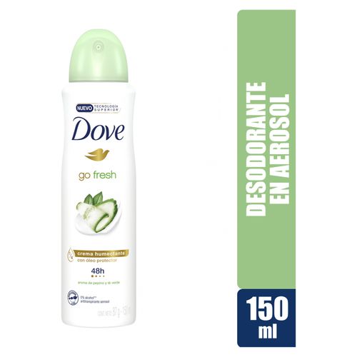 Desodorante Dove Pepino Y Té Verde Aerosol - 150ml