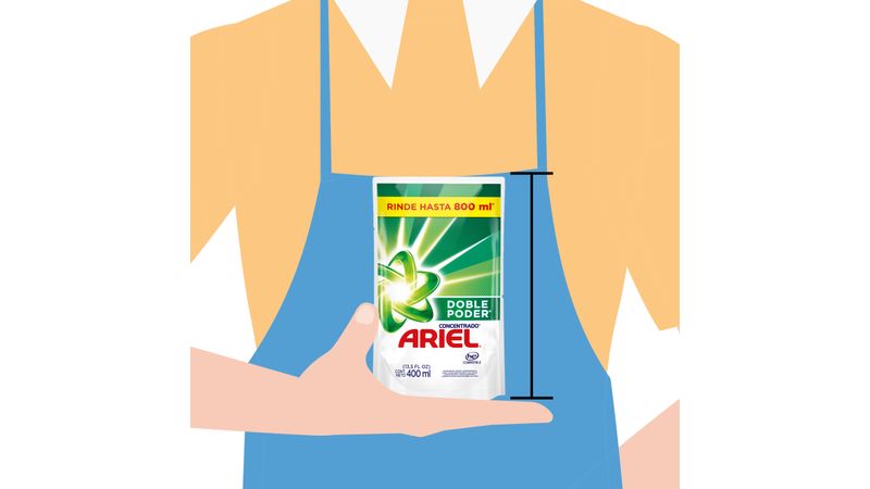 Comprar Detergente Líquido Ariel Doble Poder Concentrado - 400ml, Walmart  Costa Rica - Maxi Palí
