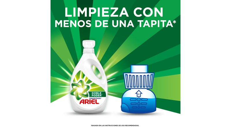 Detergente Ariel Liquido 400 ml Concentrado