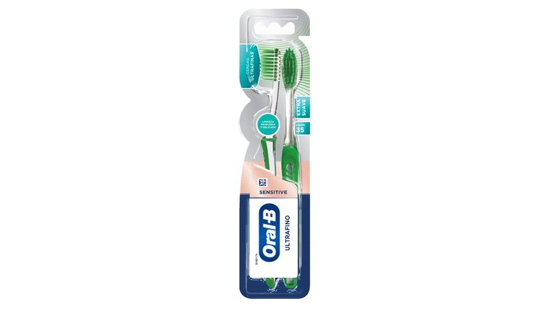 Cepillo de Dientes Eléctrico - Oral-B Smart Sensitive, Blanco, Estuche de  Regalo