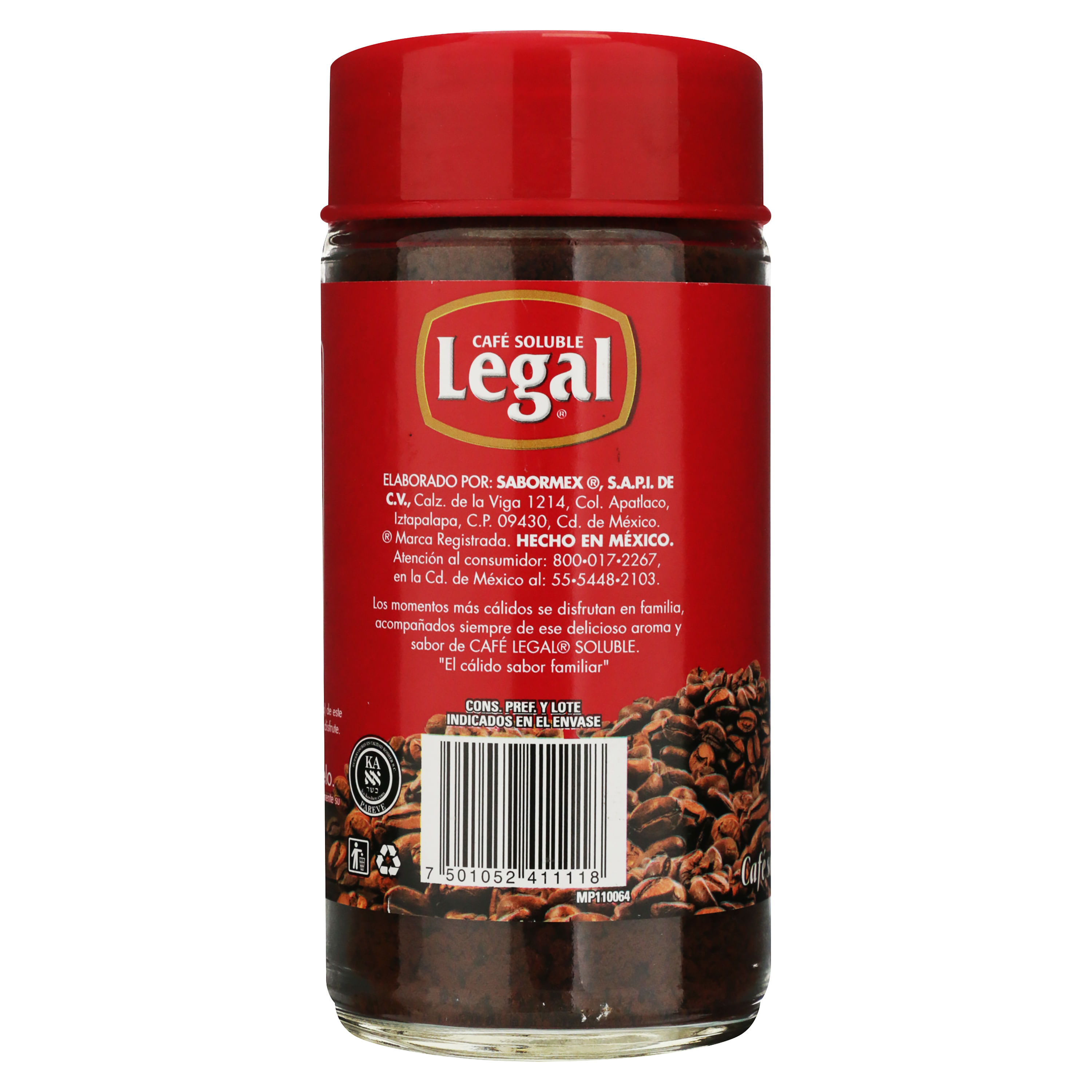 Café Legal Soluble 175g