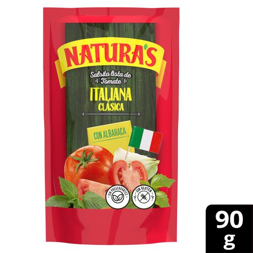 Salsa Tomate Naturas Italiana Clásica - 90g