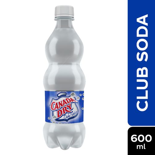 Gaseosa Canada Dry soda regular - 600 ml