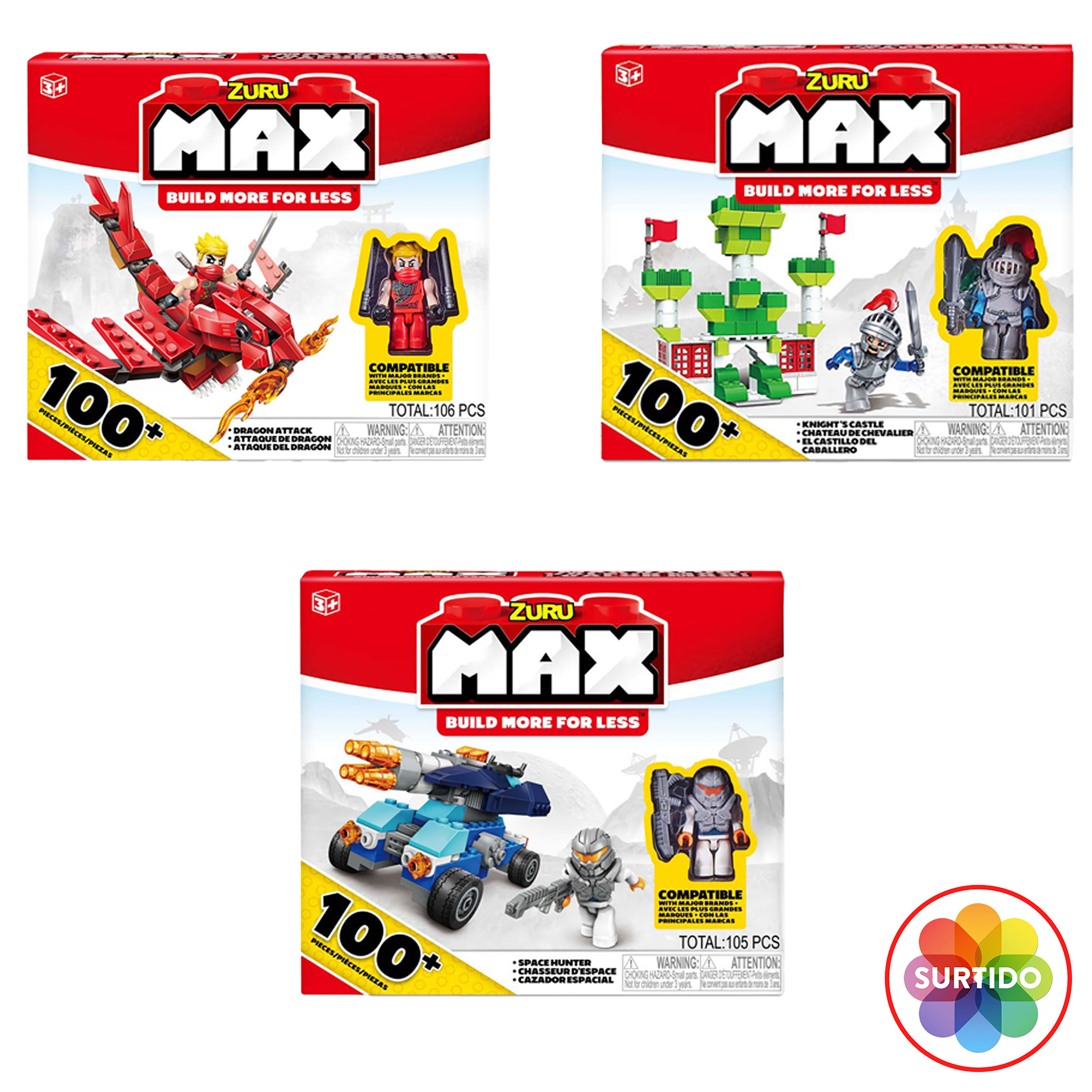 Comprar Bloques Max Build More De Construcción -106 Pzas | Walmart ...