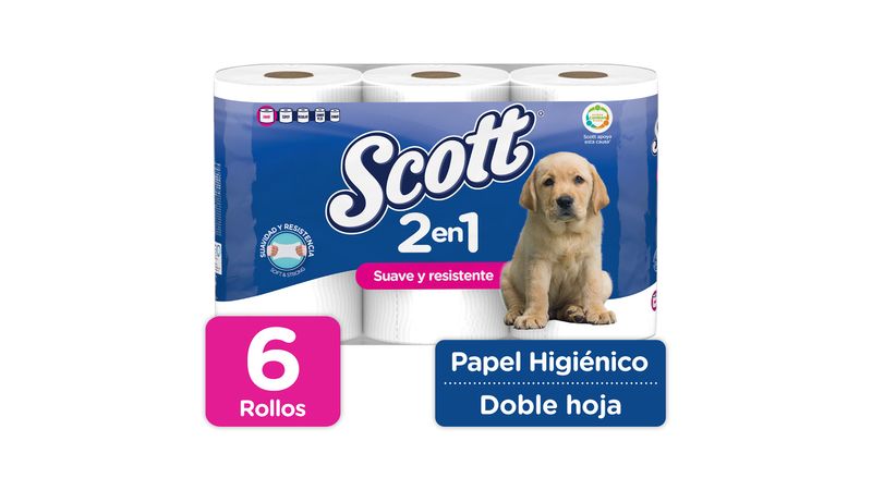 Papel higiénico Scottex 6 rollos - Producto Circular