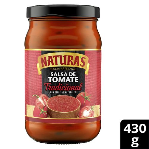 Salsa Naturas de tomate tradicional - 430 g