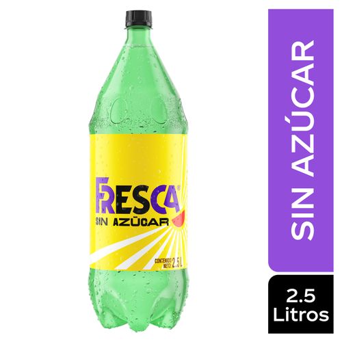 Gaseosa Fresca sin azúcar - 2.5 L