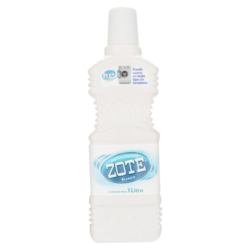 Detergente Líquido Zote Blanco -1000 ml