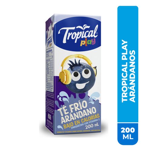 Té Frío Tropical Arándano Play Blanco - 200ml