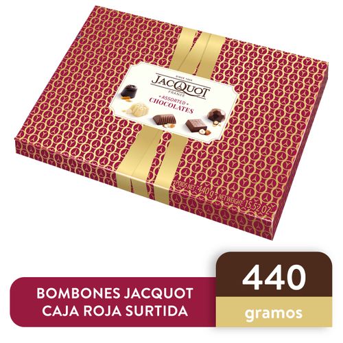 Bombones Jacquot Caja Roja Surtida - 440g