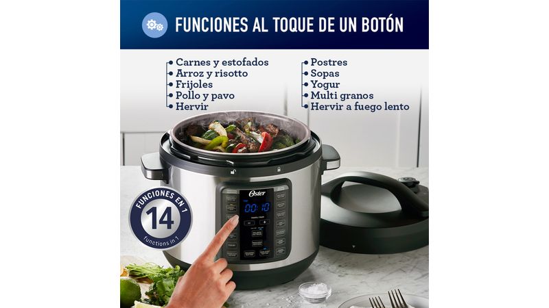 Oster Multi-Olla Rápida de 7.5L