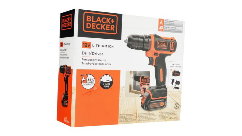 Comprar Taladro Black Decker Inal mbrico 12v Max Lithium