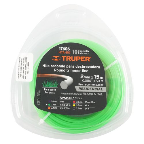 CuerdaTruper  Para Orilladora 15M 200Mm