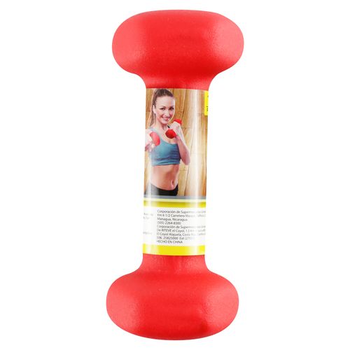 Mancuerna Athletic Works De Neopreno De 2 Lb