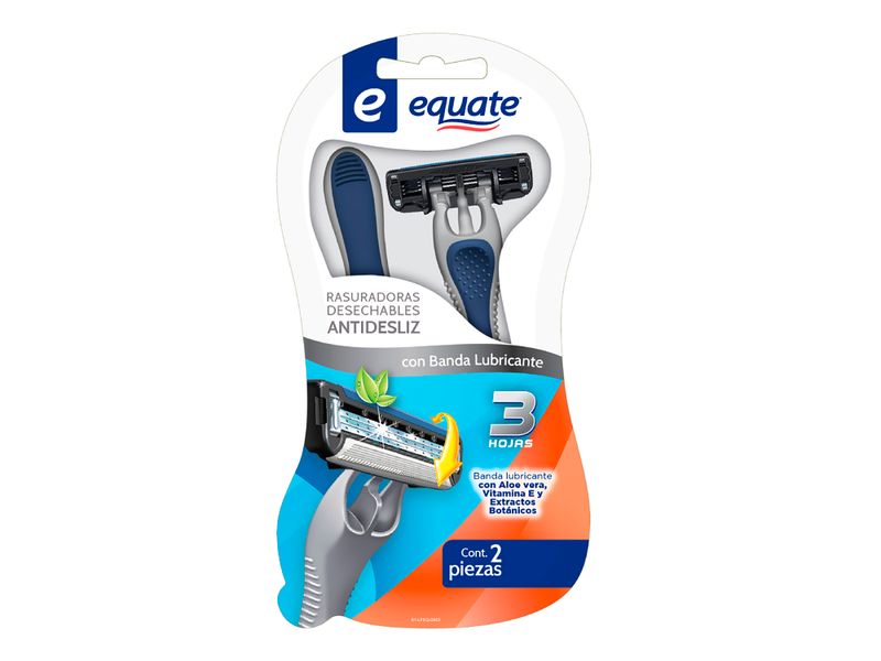 Rasuradoras-Desechables-Equate-3-Hojas-Antidesliz-2Pzas-2-57304