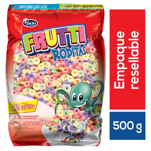 Cereal Jack's Frutti Roditas Zipper -500gr