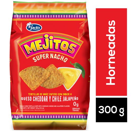 Snacks Jack´sMejito Cheddar Jalapeño - 300g
