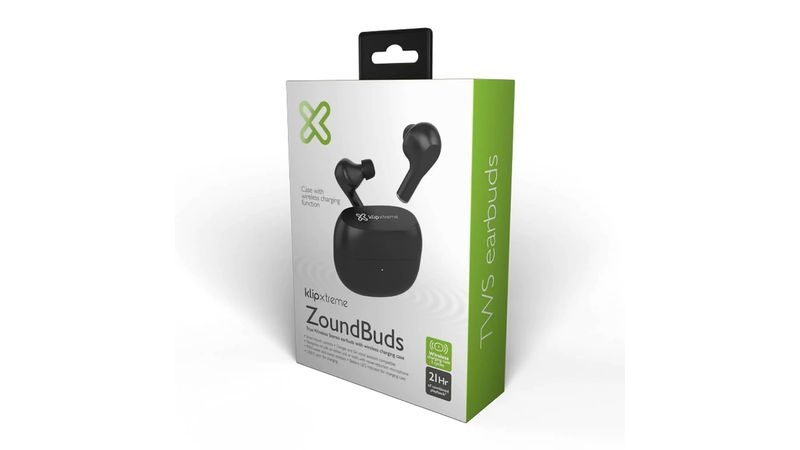 Audífonos klip xtreme inalámbricos bluetooth in ear tws 2024 negro