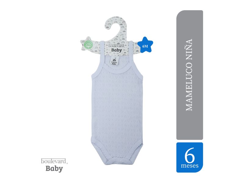 Mameluco-Bolevard-Blanco-Para-Beb-Ni-a-Talla-6-Meses-1-92785